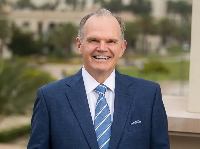 President of the University of San Diego James T. Harris III